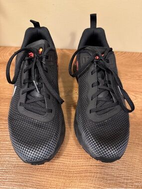 Nike Air Max Sneakers Youth Size 4.5Y Black Red Silver